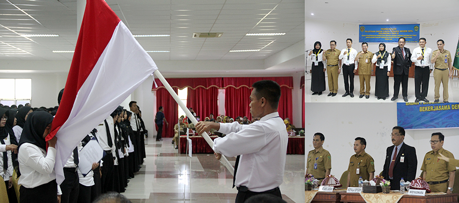 Pembukaan Pelatihan Dasar Calon Pegawai Negeri Sipil Gol II dan III Angkatan Tahun 2019