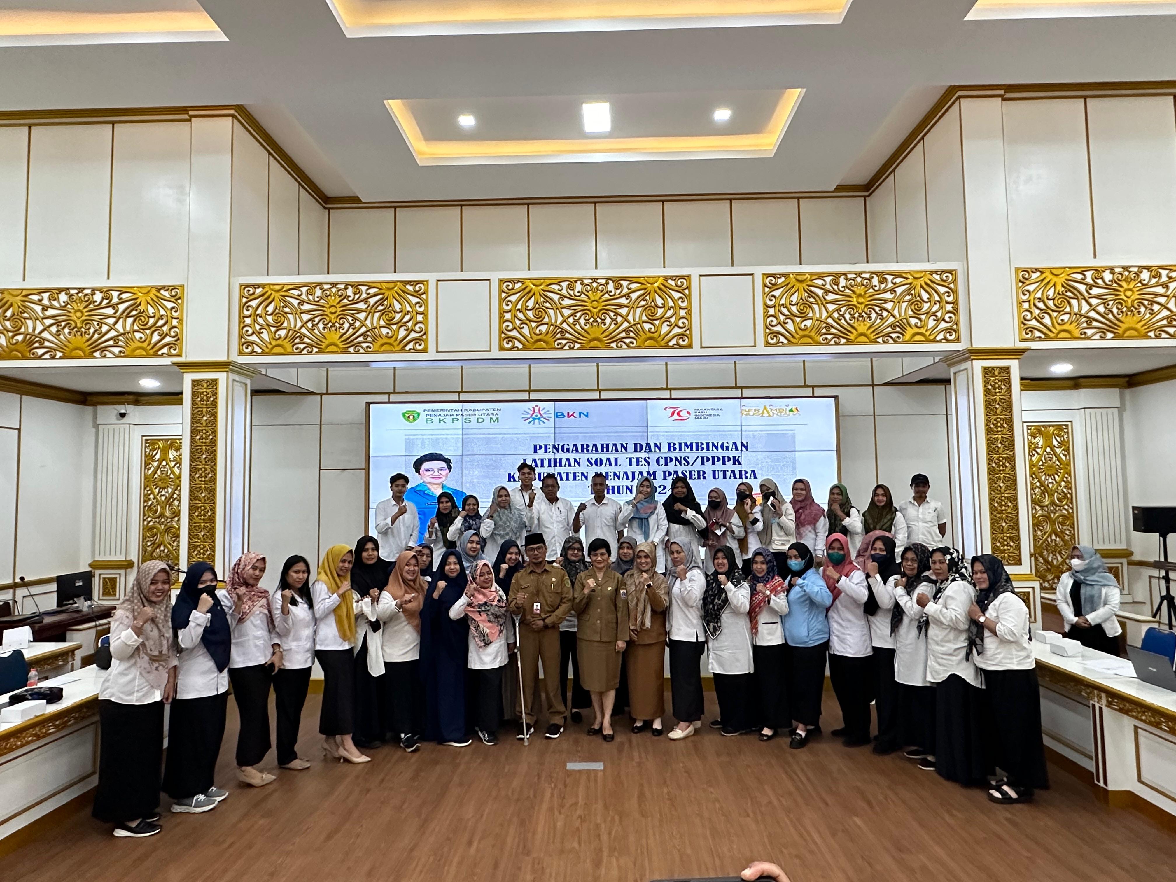 Pengarahan dan Bimbingan Latihan Soal CPNS dan PPPK Kabupaten Penajam Paser Utara